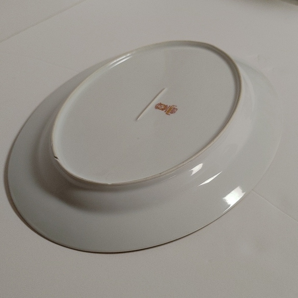 Vintage Noritake Hand Painted Japan Minaret Oval Platter 13.7x10.2 - Picture 11 of 17